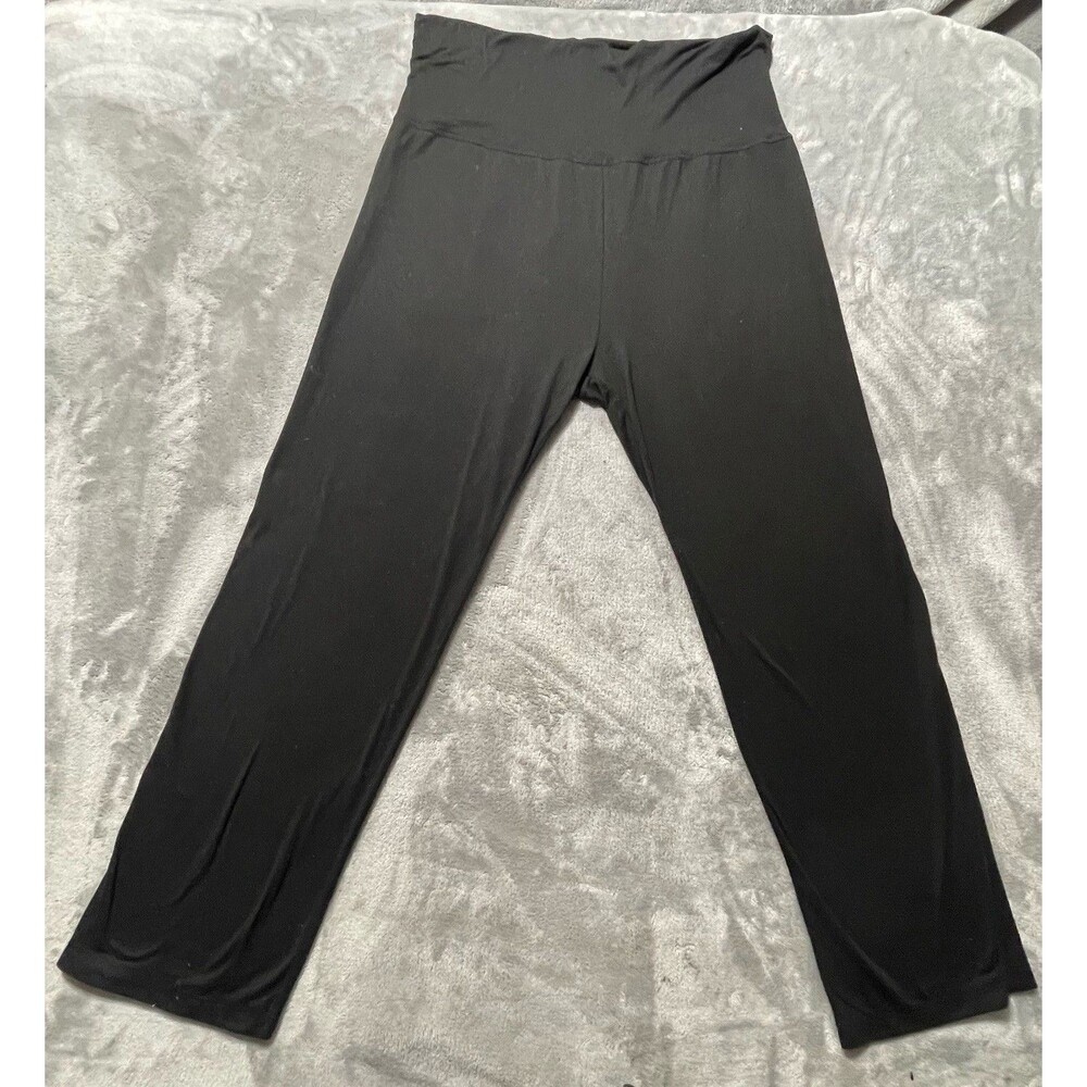 bobbiebrooks Cotton Spandex Pull On Pants Women’s Size 2X Black